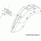 V14DA/DB/DW/TW/ZW36 CROSS COUNTRY/TOURING/15th ANNIVERSARY ALL OPTIONS Chassis, license plate mounting - v14da  /  db  /  dw  /...