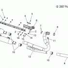 V14MB36 JUDGE ALL OPTIONS Engine, exhaust - v14mb36 all options