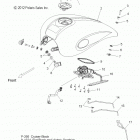 V13WB36 HIGHBALL ALL OPTIONS Body, fuel tank - v13wb36