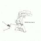 V14MB36 JUDGE ALL OPTIONS Steering, fork lock, intl - v14mb36 all options