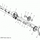V14SW36 VISION ALL OPTIONS Drive train, reverse drive asm., upper - v14sw36 all opt...