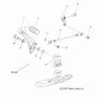 V14SW36 VISION ALL OPTIONS Drive train, shift linkage - v14sw36 all options