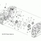 V14SW36 VISION ALL OPTIONS Engine, crankcase bearings - v14sw36 all options