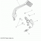 V13XB36 JACKPOT ALL OPTIONS Brakes, brake pedal and rear master cylinder - v13xb36 a...