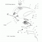 V14GA36NA/NAA/NAC/EA VEGAS 8-BALL Body, fuel tank asm. - v14ga36na  /  naa  /  nac  /  ea
