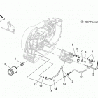 V14MB36 JUDGE ALL OPTIONS Engine, oil pump mounting and dipstick - v14mb36 all opt...
