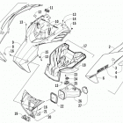 M 6000 SP Капот и воздуховоды