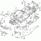 ATV 700 Diesel Рама ,баипера и защита