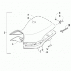 ATV 1000 XT Сидение