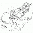 ATV 700 XT Рама ,баипера и защита