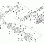 ATV 700 Diesel Передний редуктор