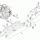 TRV 500 Двигатель и глушитель