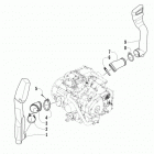 ATV 500 Case  /  belt cooling assembly