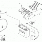 ATV 700 XT АКБ и стартер