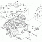 ATV 1000 XT Двигатель и глушитель