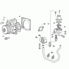 ATV 700 DIESEL EFT GREEN Водяной насос и термостат