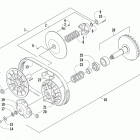 ATV 700 Diesel Сцепление