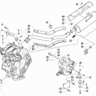ATV 700 Diesel Двигатель и глушитель