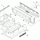 TBX 700 T3S Cargo box and tailgate assembly