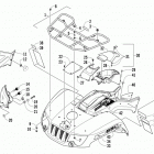 ATV 550 LTD Передний багажник крыло и фара