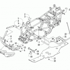 ATV 550 Рама ,баипера и защита
