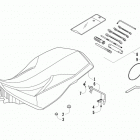 XC 450 EFT ORANGE Сидение