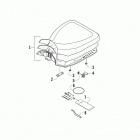 ATV 450 CR Сидение