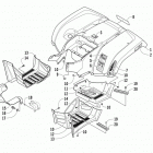 700 Diesel Заднее крыло и подножки