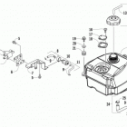 ATV 300 DVX Топливный бак