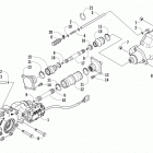 ATV 450 CR Вал привода
