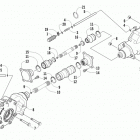 ATV 400 CR Вал привода