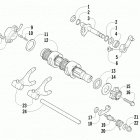 TRV 550 LTD Вилки переключения передач