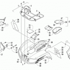 TRV 1000 LTD Передний багажник крыло и фара
