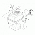 XC 450 Топливный бак