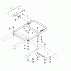 TRV 500 Задний багажник