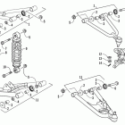 ATV 300 DVX Передняя подвеска