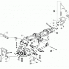 90 DVX Frame and related parts assembly