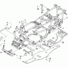 TRV 500 Рама ,баипера и защита