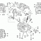 ATV 1000 XT Головка цилиндра и распред.вал