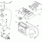 ATV 1000 Mud Pro АКБ и стартер