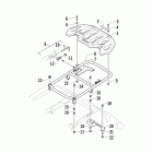TRV 550 XT Задний багажник