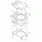 TRV 500 Блок цилиндров