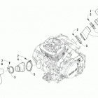 ATV 400 CR Case  /  belt cooling assembly