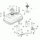 ATV 150 Топливный бак