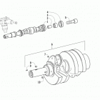 700 Diesel Crankshaft and camshaft assemblies