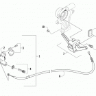 TBX 700 GT T3S Parking brake assembly