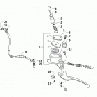 90 DVX Передний тормоз ручной