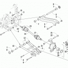 ATV 450 CR Задняя подвеска