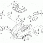 TBX 300 Передний багажник крыло и фара