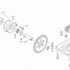 ATV 1000 Mud Pro Маслянный насос